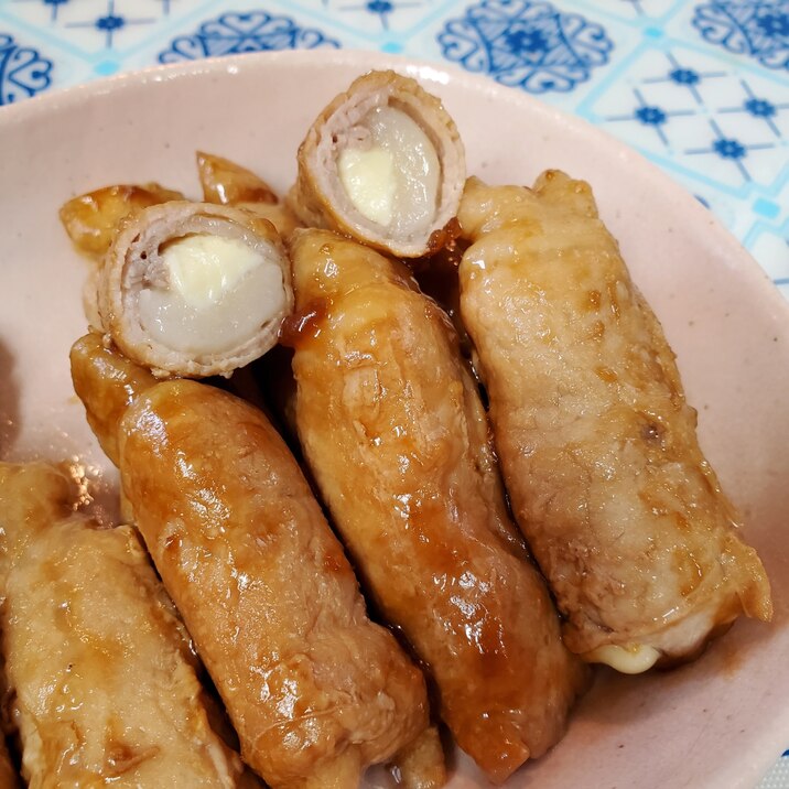 【すき焼きのタレで】もチーズ肉巻き☆おつまみ